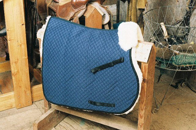 Engel Deluxe Sheepskin All Purpose Saddle Blanket with Complete Lining - 3332C