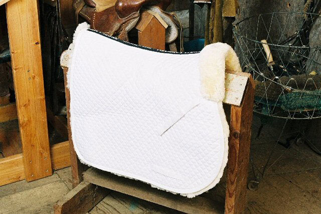 Engel Deluxe Sheepskin All Purpose Saddle Blanket with Complete Lining - 3332C