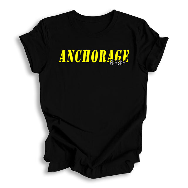 Anchorage Alaska Stamped T-Shirt