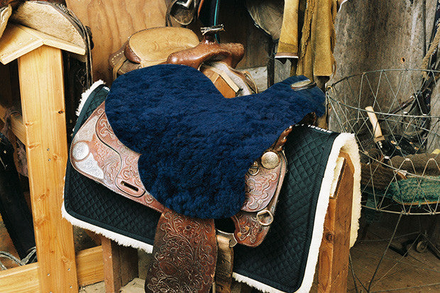 Deluxe Sheepskin Full Western Saddle Seat Cover 3357