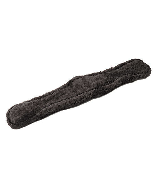 Dressage Girth 45cm – 90cm Black w/Black Sheepskin