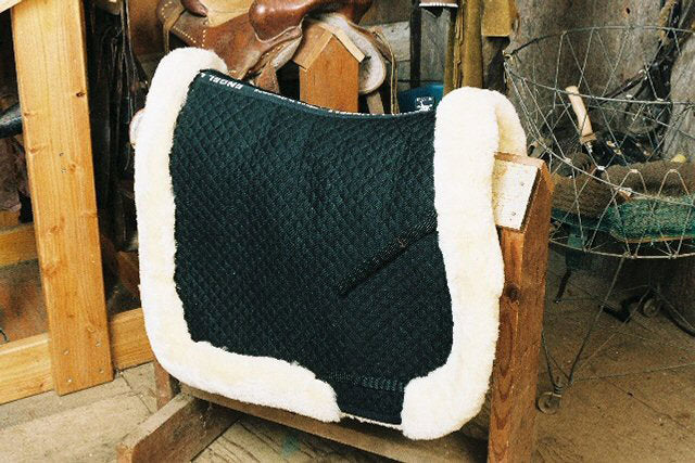Engel Sheepskin All Purpose Saddle Blanket with Complete Lining & Full Roll Edge - 3332CR