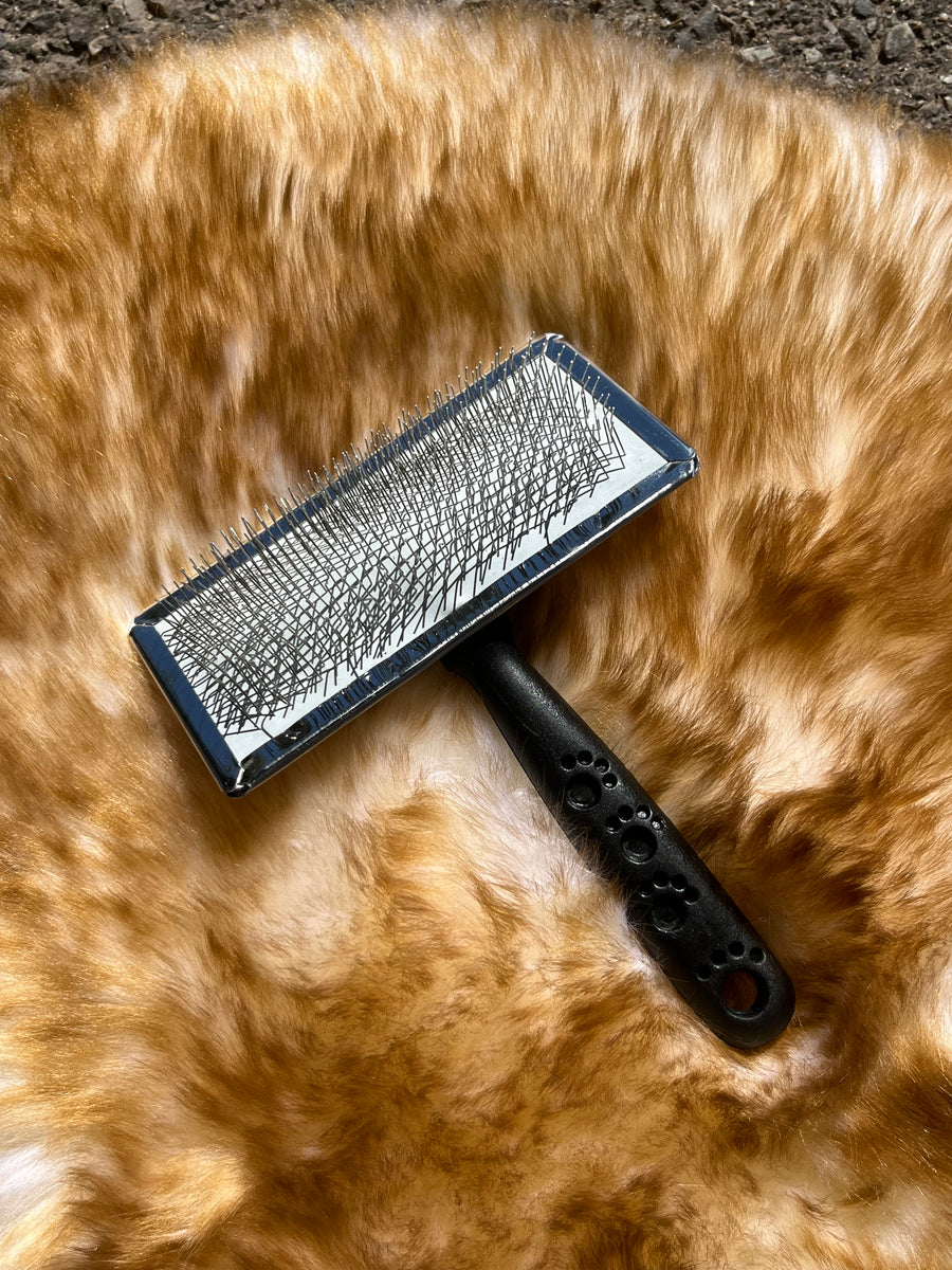 Sheepskin Care Brush Alaska Leather
