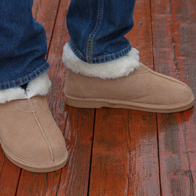 Men's Sheepskin Boot Slippers