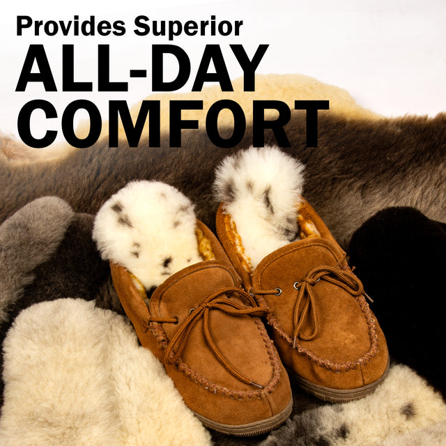 Men's Natural Super Thick Sheepskin Insoles