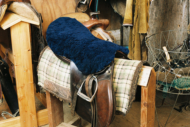 Deluxe Sheepskin All-Purpose / Dressage Saddle Seat Cover 3350