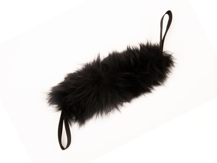 Sheepskin Soft Bite Dog Tug - Training Toy, Building Drive, Interactive Play, Prey Drive, Tug Toy, Real Sheepskin, Dual Handles