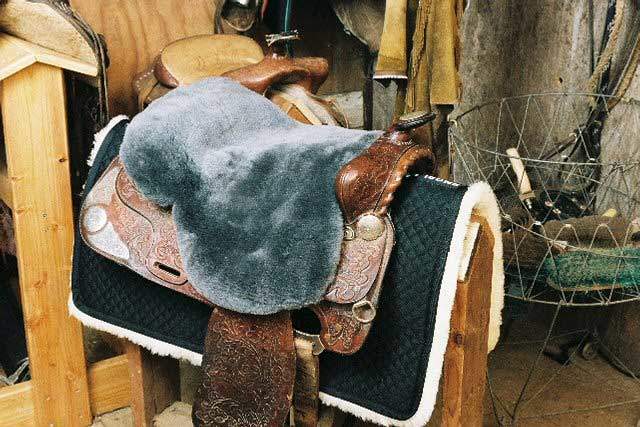 Standard Western Sheepskin Saddle Seat Cover 3355