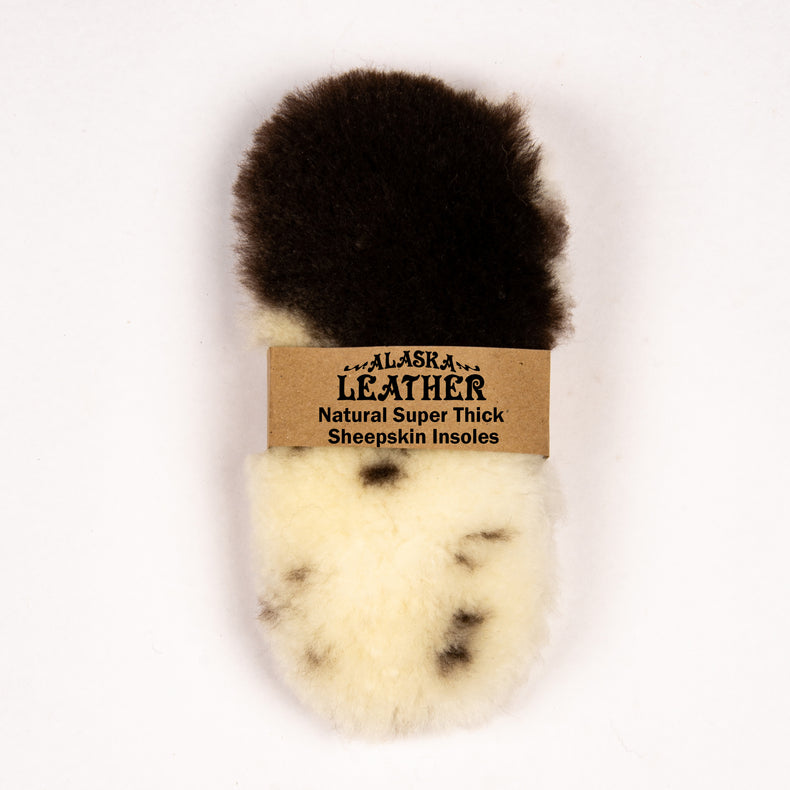 Women's Natural Super Thick Sheepskin Insoles