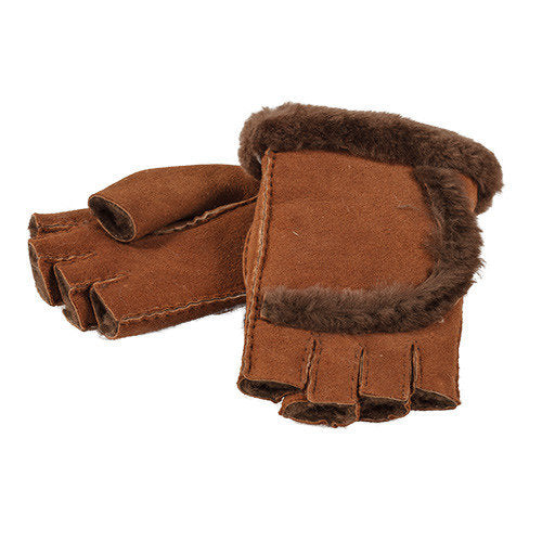 Fingertip Sheepskin Gloves
