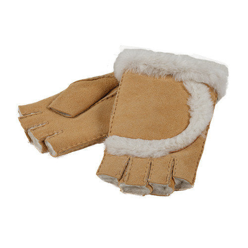 Fingertip Sheepskin Gloves