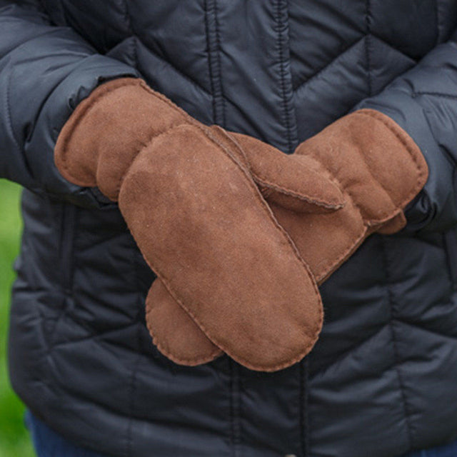 Sheepskin Mittens