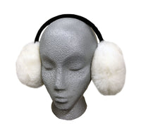 Sheepskin Snowball Earmuffs