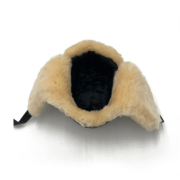 Sheepskin Aviator Hat