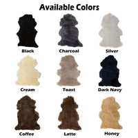 Premium Genuine Sheepskin Travel & Seat Belt Pads (2-Pack) – 12" Soft Shoulder Cushions