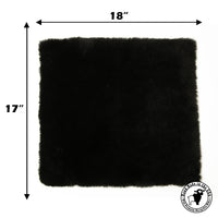 Sheepskin Seat Pad - 100% Genuine Sheepskin Comfort Chair Pad or Cushion for Wheelchairs, Cars, Trucks, RV's, Semis
