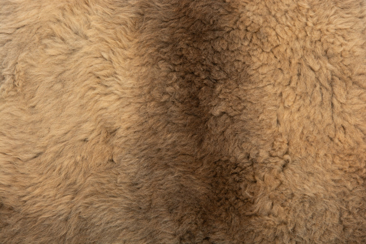 Giant American Sheepskin Hide - Lazy M - Long-Hair Bark-Tanned Pelt, Rustic Lodge Style, USA-Sourced Natural Wool -LWB 15232