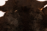 Giant American Sheepskin Hide - Lazy M - Long-Hair Bark-Tanned Pelt, Rustic Lodge Style, USA-Sourced Natural Wool -LWB 15233