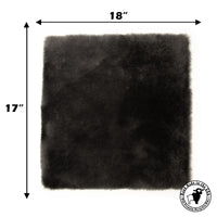 Sheepskin Seat Pad - 100% Genuine Sheepskin Comfort Chair Pad or Cushion for Wheelchairs, Cars, Trucks, RV's, Semis