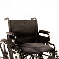 Sheepskin Seat Pad - 100% Genuine Sheepskin Comfort Chair Pad or Cushion for Wheelchairs, Cars, Trucks, RV's, Semis