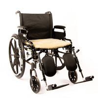 Sheepskin Seat Pad - 100% Genuine Sheepskin Comfort Chair Pad or Cushion for Wheelchairs, Cars, Trucks, RV's, Semis