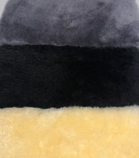 Sheepskin Craft Panel 12" x 5" - Sewing, DIYs, Upholstery, Leatherwork, Fly Tying, Jewelry, Accessories, Gear Repair, Art