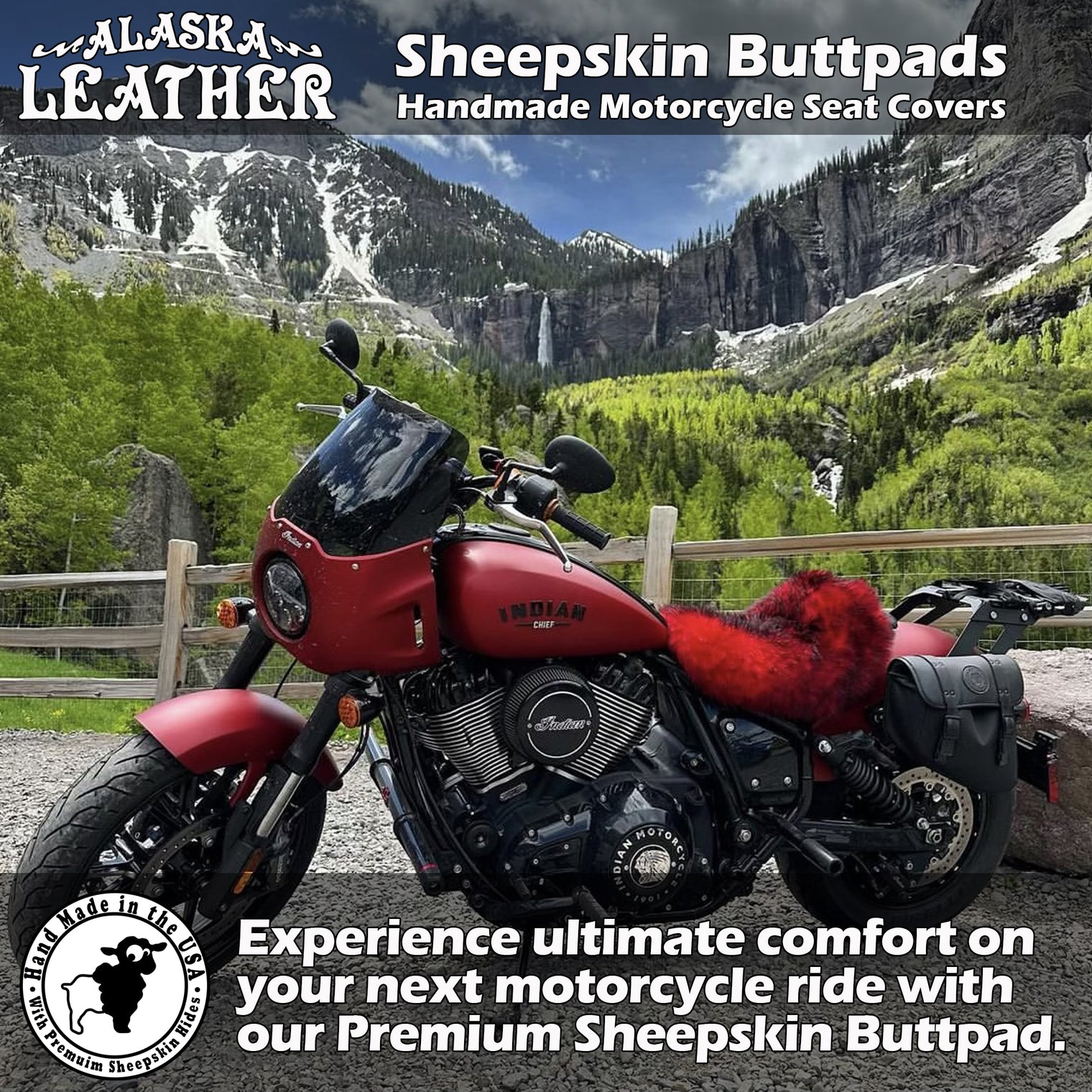 Medium Sheepskin Buttpad™
