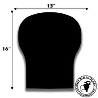 Sheepskin Buttpad® Motorcycle Seat Cover for the BMW S1000 RR, S1000 R, Rider/Driver Saddle by Alaska Leather