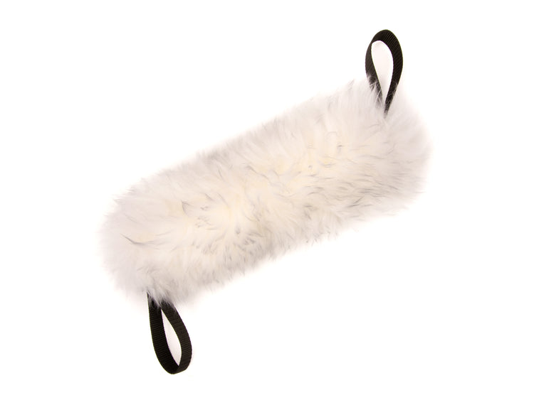 Sheepskin Soft Bite Dog Tug - Training Toy, Building Drive, Interactive Play, Prey Drive, Tug Toy, Real Sheepskin, Dual Handles
