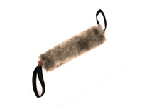 Sheepskin Soft Bite Dog Tug - Training Toy, Building Drive, Interactive Play, Prey Drive, Tug Toy, Real Sheepskin, Dual Handles