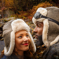 Sheepskin Trooper Hat