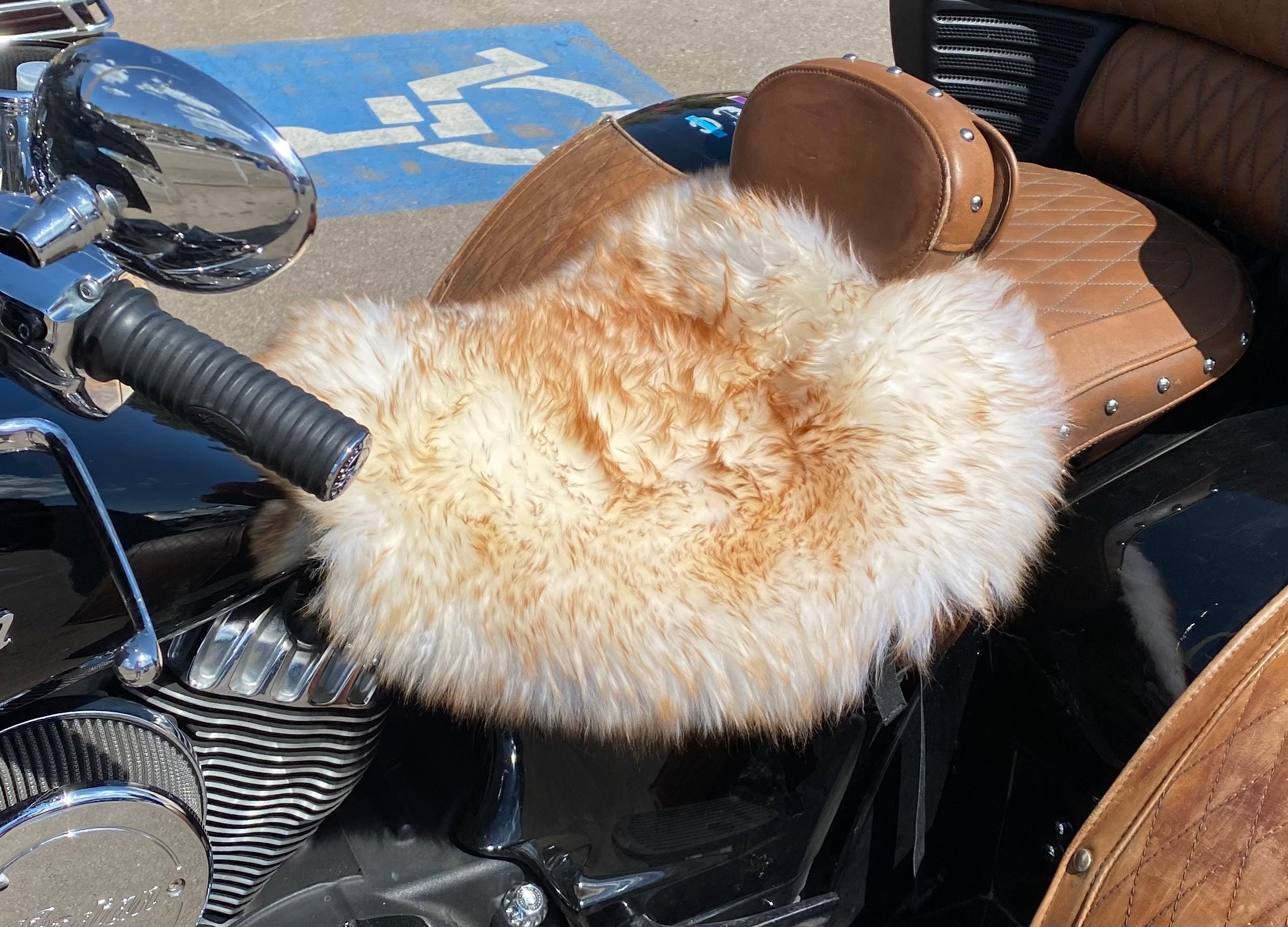 Large Sheepskin Buttpad® – Alaska Leather