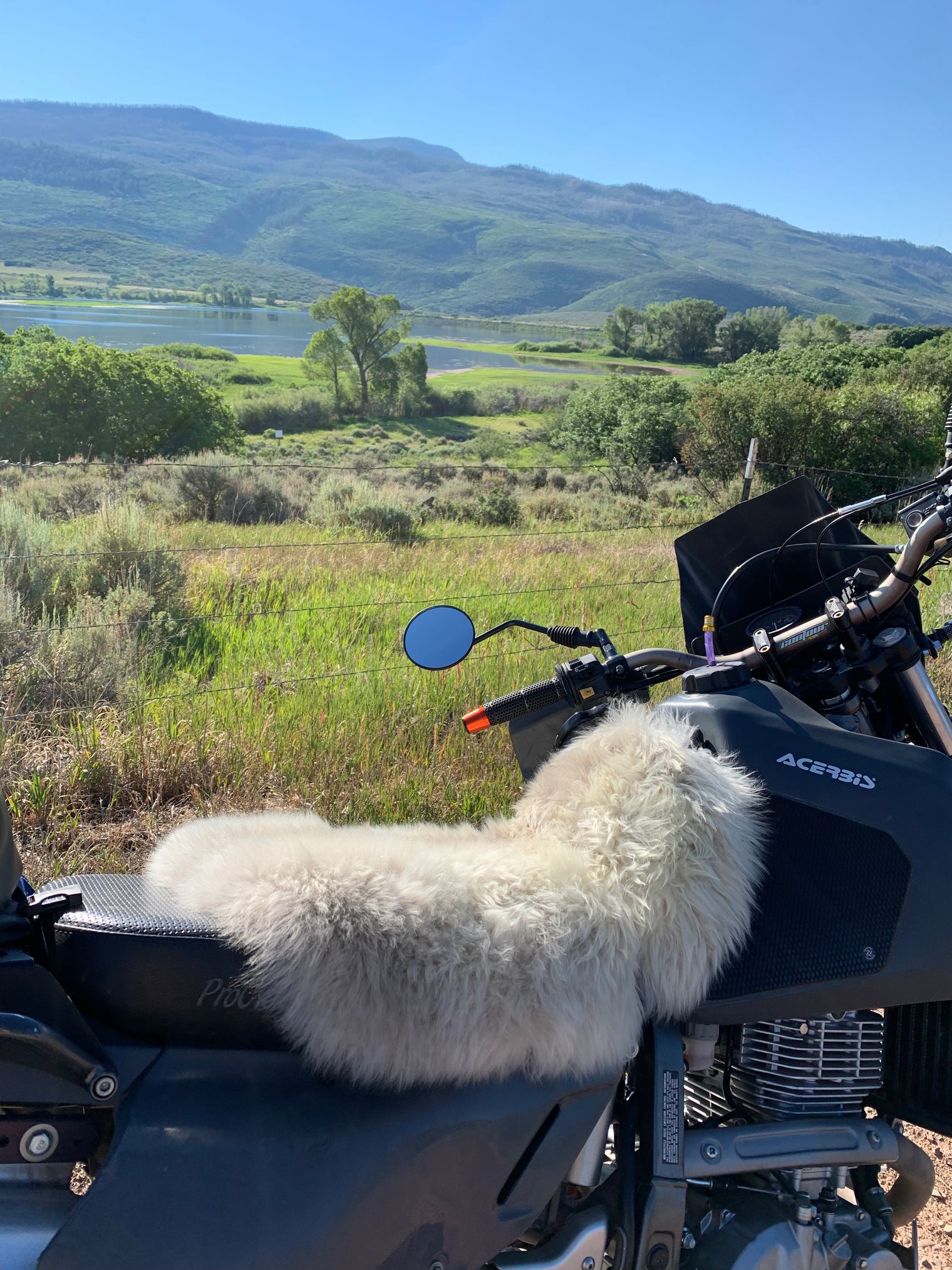 Dualsport Sheepskin Buttpad™